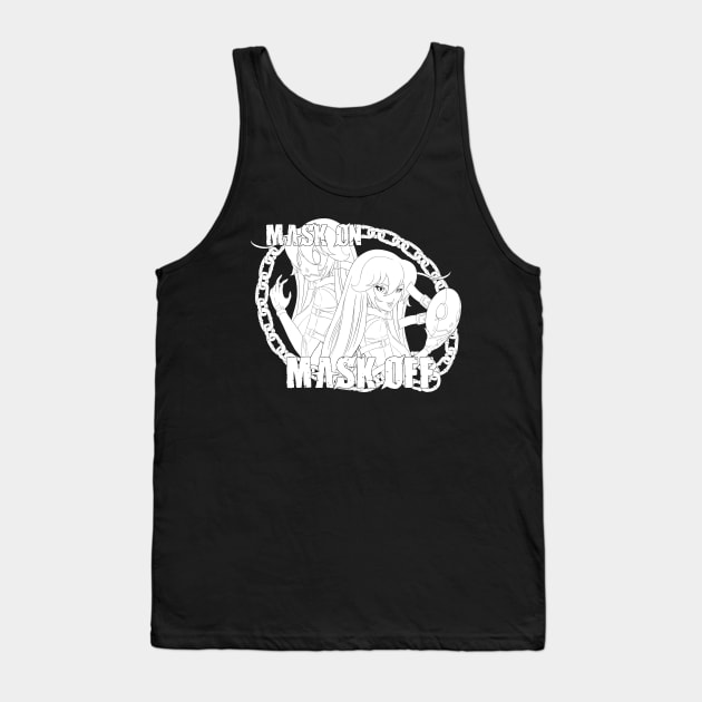 Jack-O Mask Off Tank Top by RFillustrations